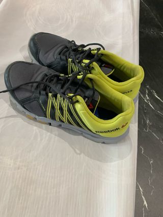 Scarpe nero giallo uomo