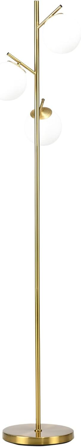 Lampada da Terra Moderna con 3 Punti Luce, Lampada