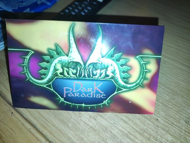 Flyer pase discoteca the Omen Madrid 199