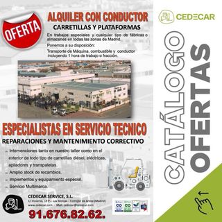 Carretillas elevadoras, transpaletas y apiladores