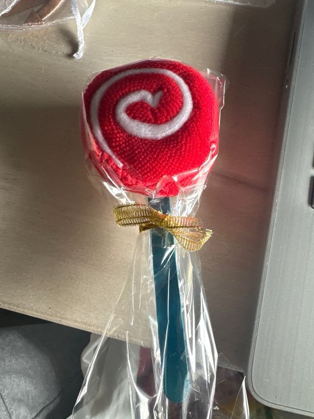 Toalla pequeña en forma de flor