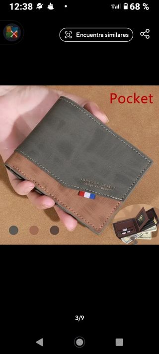 Billetera atrapa dinero