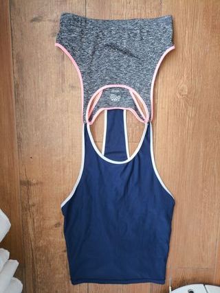 Camiseta de deporte con top Zara Niña 11 12 años o