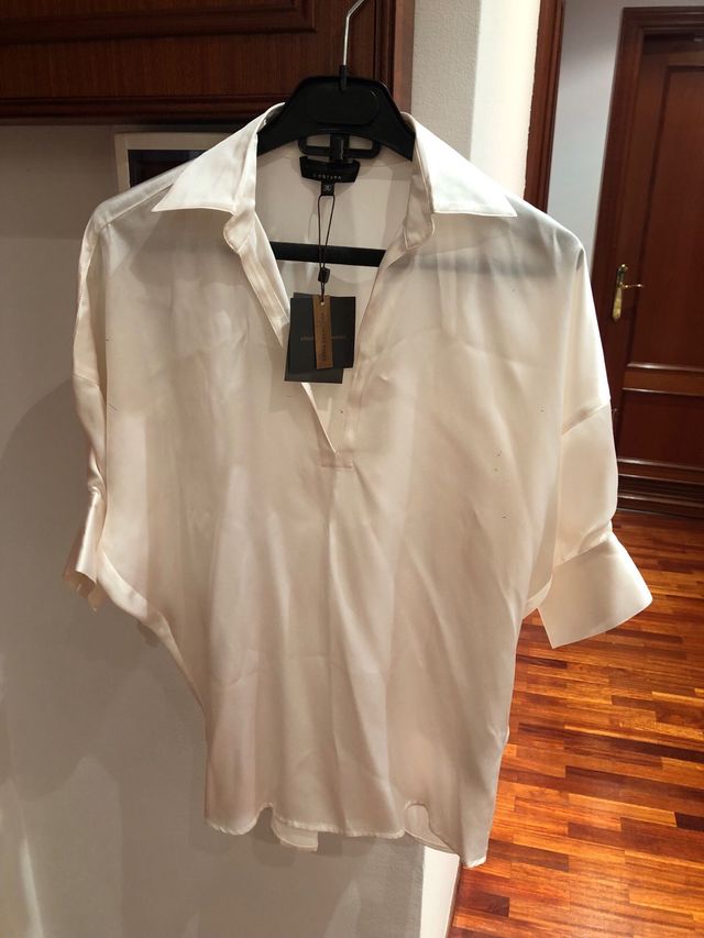 Camisa Seda Nueva Adolfo Dominguez talla 36