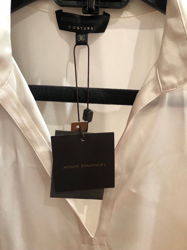 Camisa Seda Nueva Adolfo Dominguez talla 36