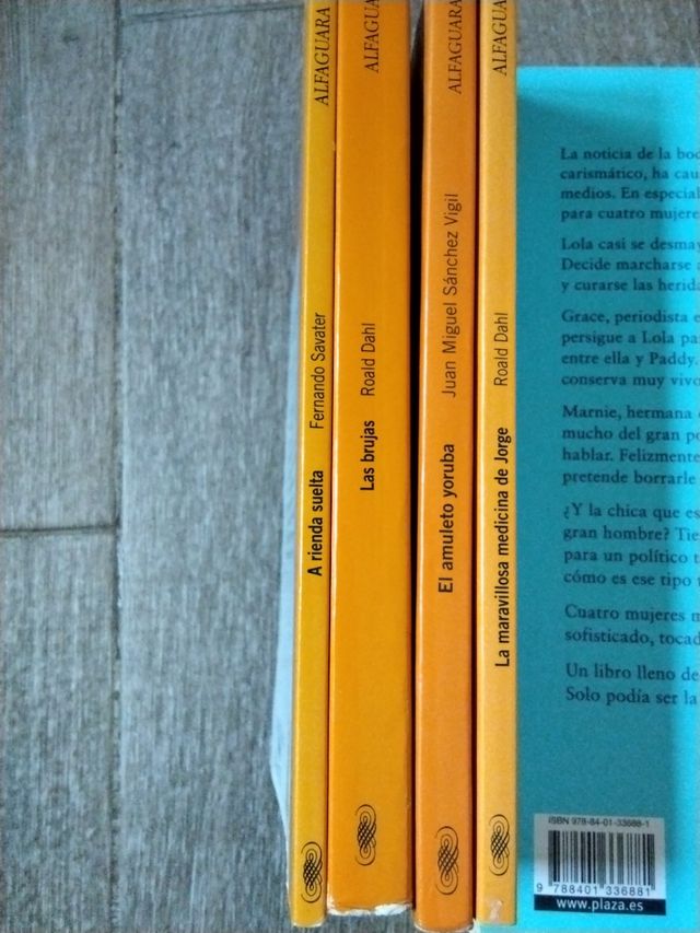 Lote 4 libros infantiles a partir de 10 años