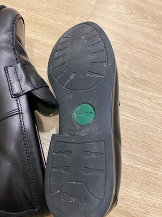 Mocasines negros Gorila t.38