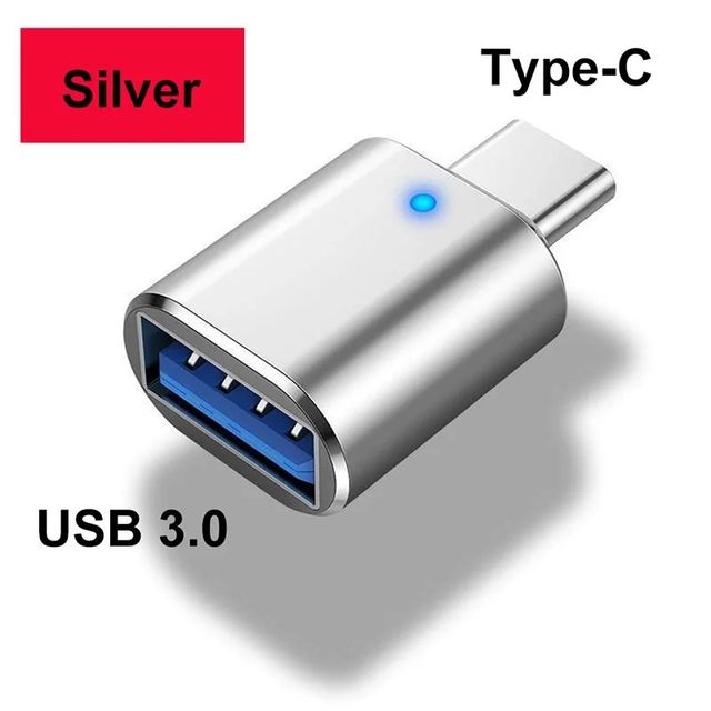 Adaptador convertidor USB C a USB