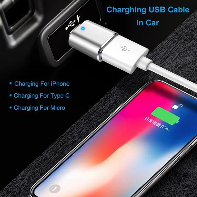 Adaptador convertidor USB C a USB