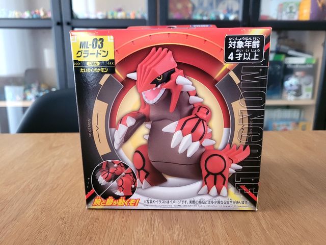 Figura Pokémon Tomy Groudon ML-03