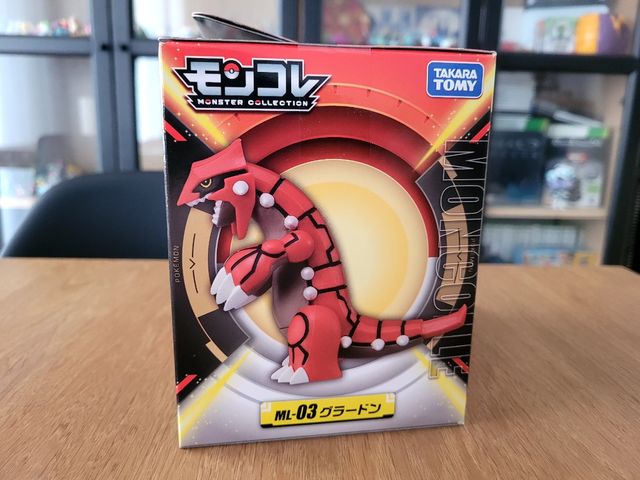 Figura Pokémon Tomy Groudon ML-03