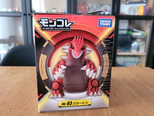 Figura Pokémon Tomy Groudon ML-03