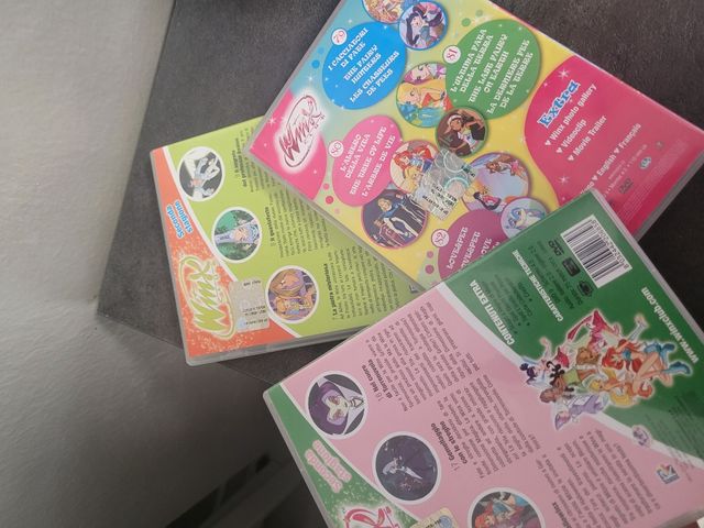 3 DVD delle Winx