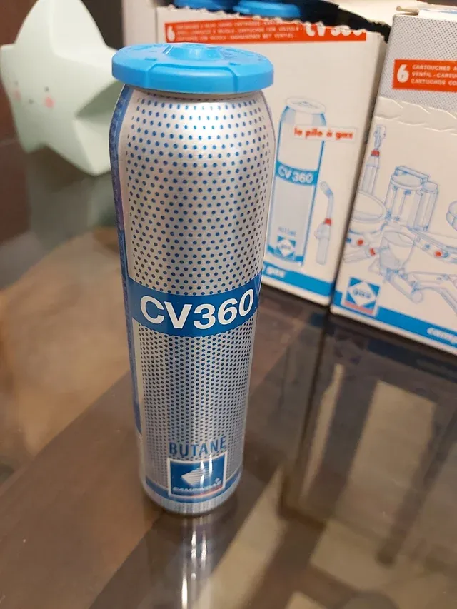 Caja de 6 botellas Gas butano CAMPING Gaz CV360