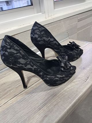 Zapatos fiesta negros