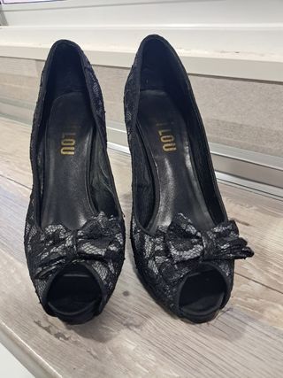 Zapatos fiesta negros