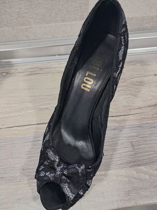 Zapatos fiesta negros