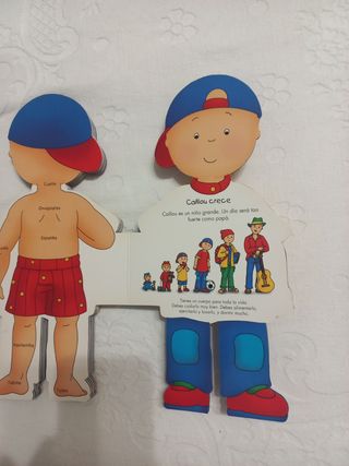 Caillou. Mi cuerpo