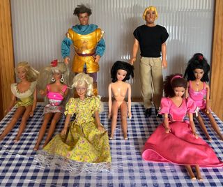 AUTOBÚS BARBIE CON MUÑECOS