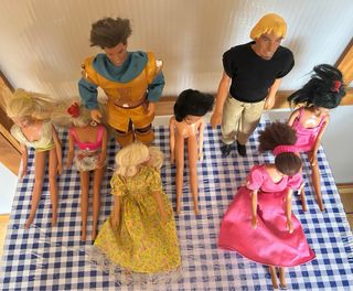 AUTOBÚS BARBIE CON MUÑECOS