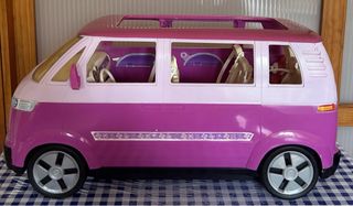 AUTOBÚS BARBIE CON MUÑECOS
