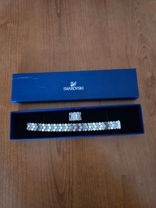 Pulsera y anillo Swarovski