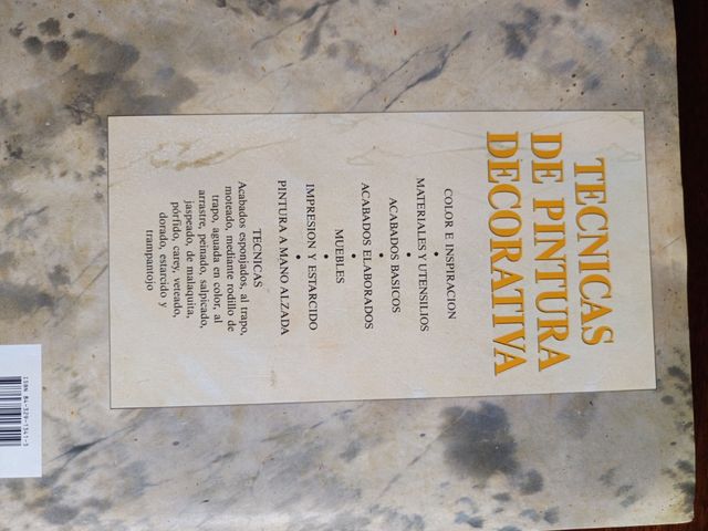 Técnicas de pintura decorativa 