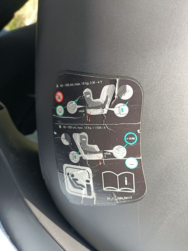 Silla coche niños