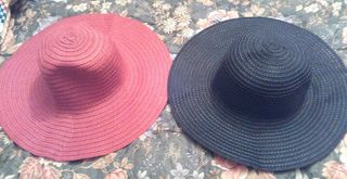 Sombrero ala Acha rojo o negro