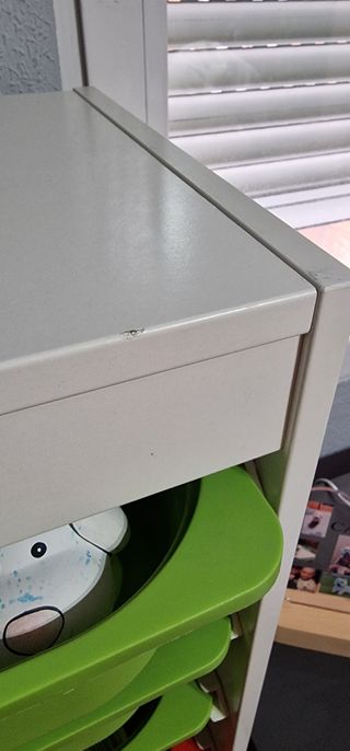 Mueble almacenaje habitación para niños.