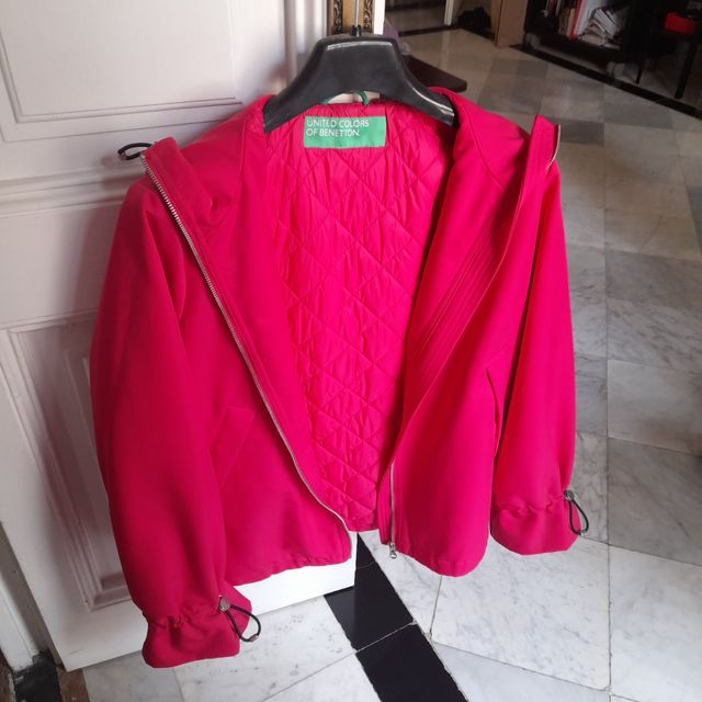 Chaqueta Benetton fuchsia