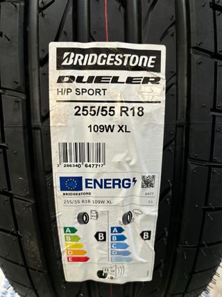 NEUMATICO SUELTO NUEVO 255 55 18 BRIDGESTONE