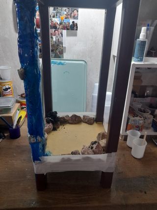 Mesa resina epoxi personalizada