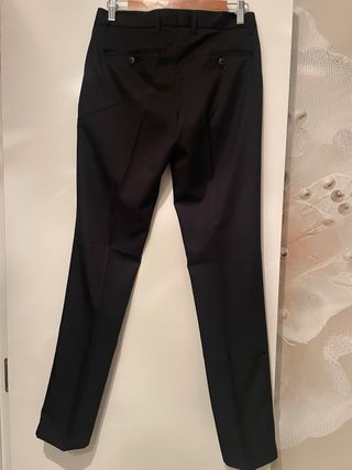 Pantalon Traje negro Kiabi