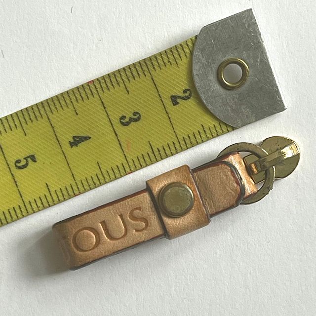 tous. pieza cremallera bolso o cartera