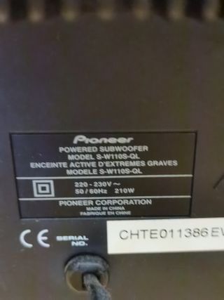 Subwoofer Pioneer