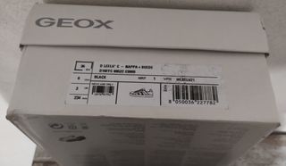 Scarpa donna Geox nera n. 36