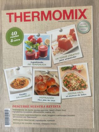 Pack 3 libros Thermomix y revista