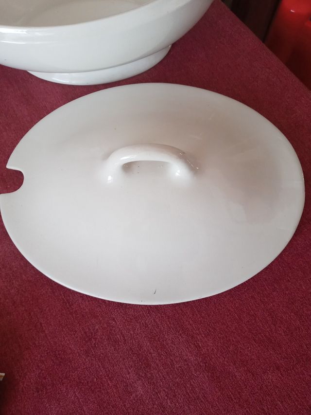 Zuppiera società ceramica italiana Laveno