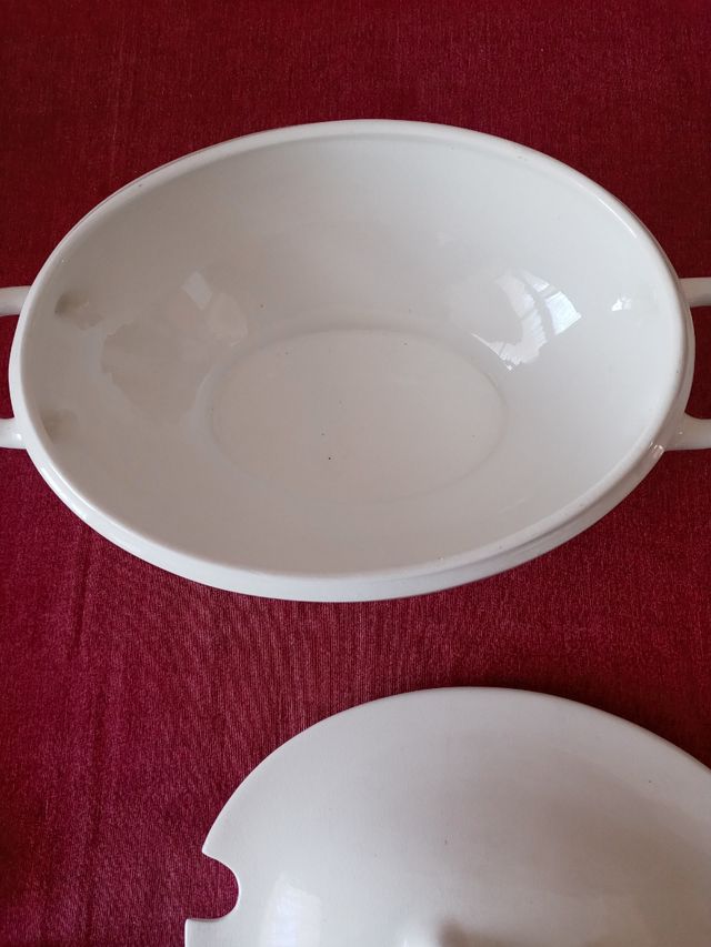 Zuppiera società ceramica italiana Laveno