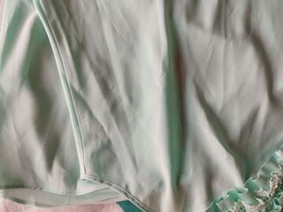 Camisón tirantes, lencería fina,verde, nuevo.