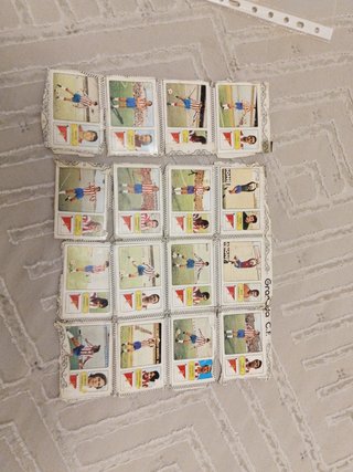 Cromos fútbol antiguos