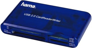 Hama USB lector tarjetas 35in1 Card Reader writer