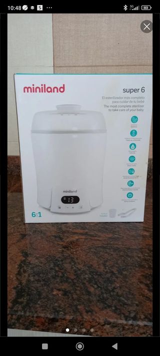 Esterilizador y calienta biberones
