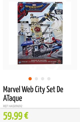 Spiderman set de ataque nuevo!