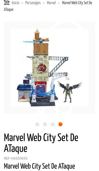 Spiderman set de ataque nuevo!