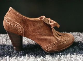 Botines piel ante