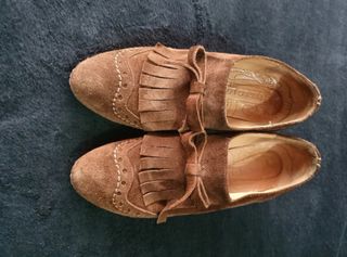 Botines piel ante