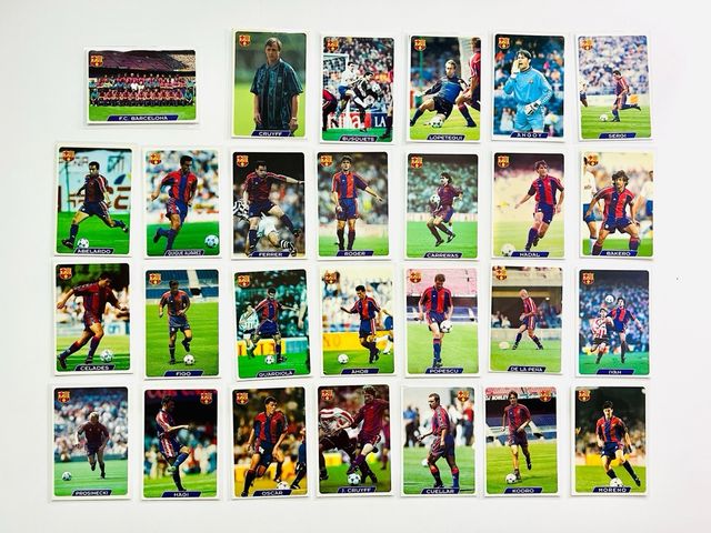Cromos Mundicromo 1995-1996 Futbol Club Barcelona