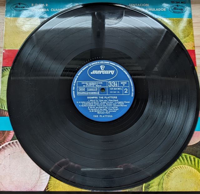 Disco vinilo. The Platters